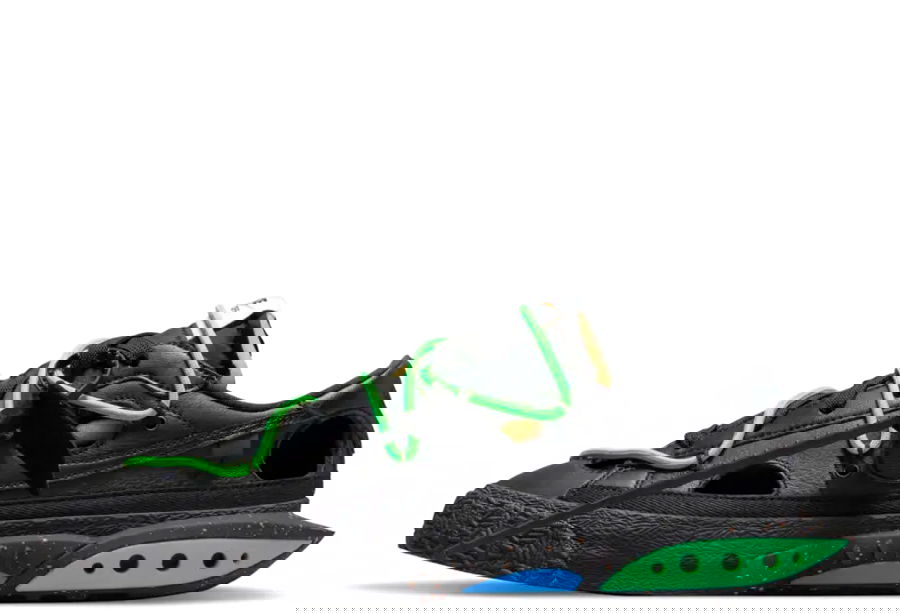 Tenisky a topánky Nike Off-White x Blazer Low "Electro Green" Čierna | DH7863-001, 1