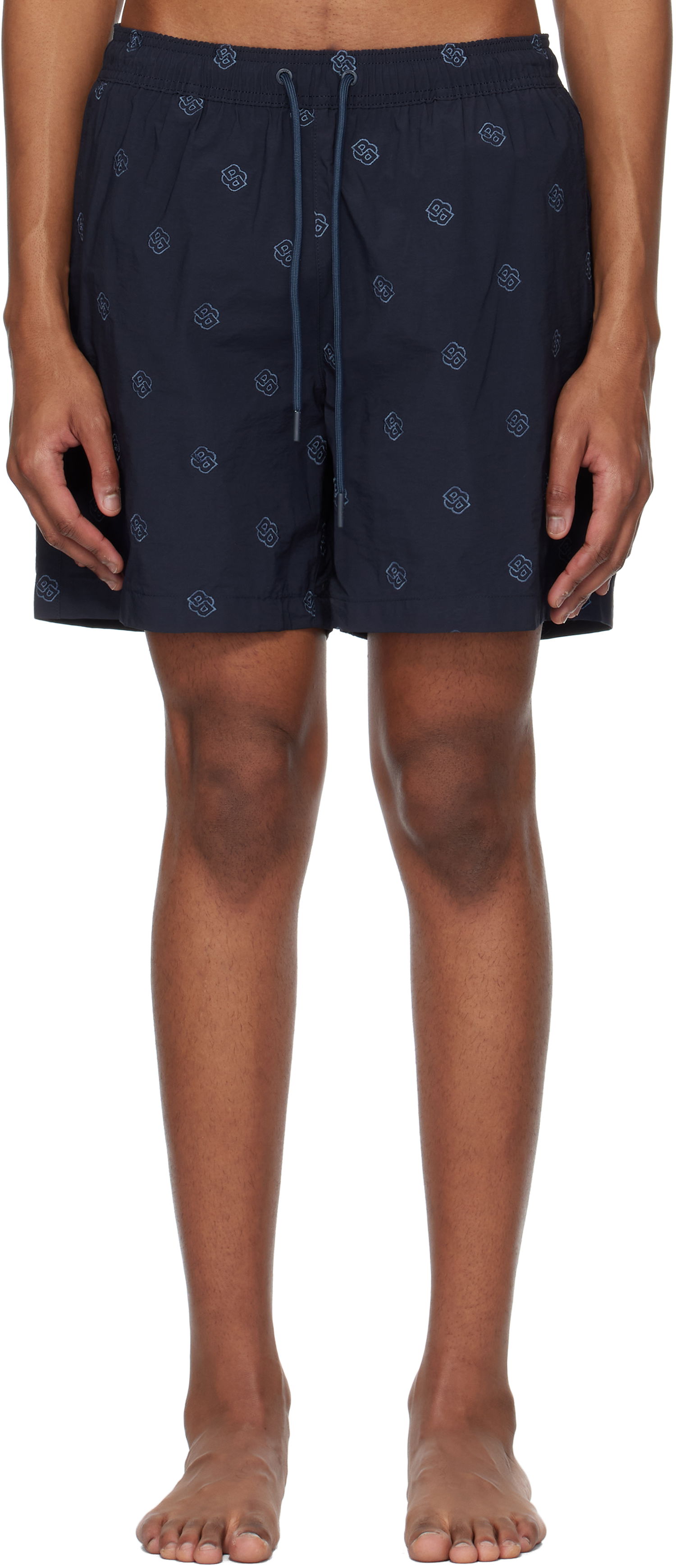 Plavky BOSS BOSS Quick-Dry Swim Shorts Navy | 50535785, 0