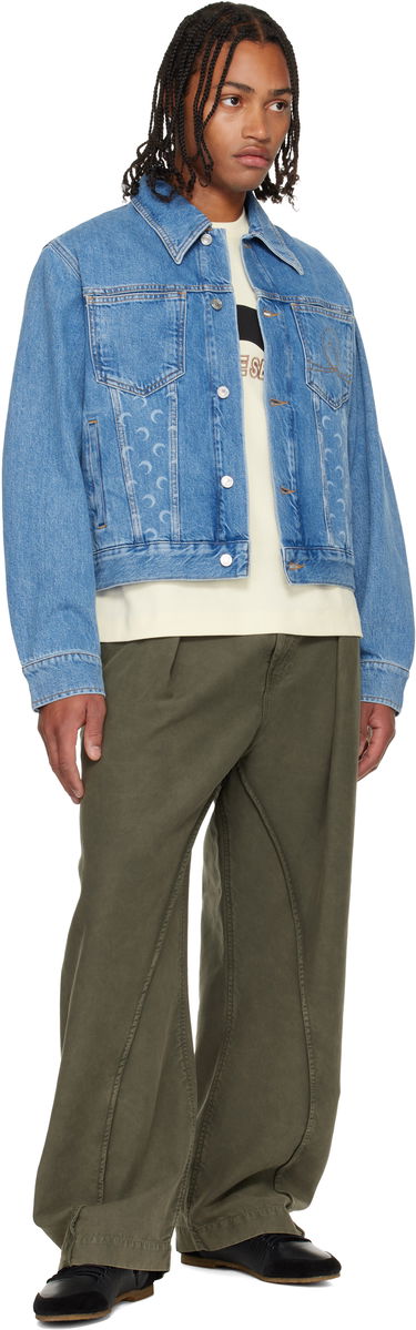 Bunda Marine Serre Moon Laser Denim Jacket Modrá | MJA063BCDEN0002, 3