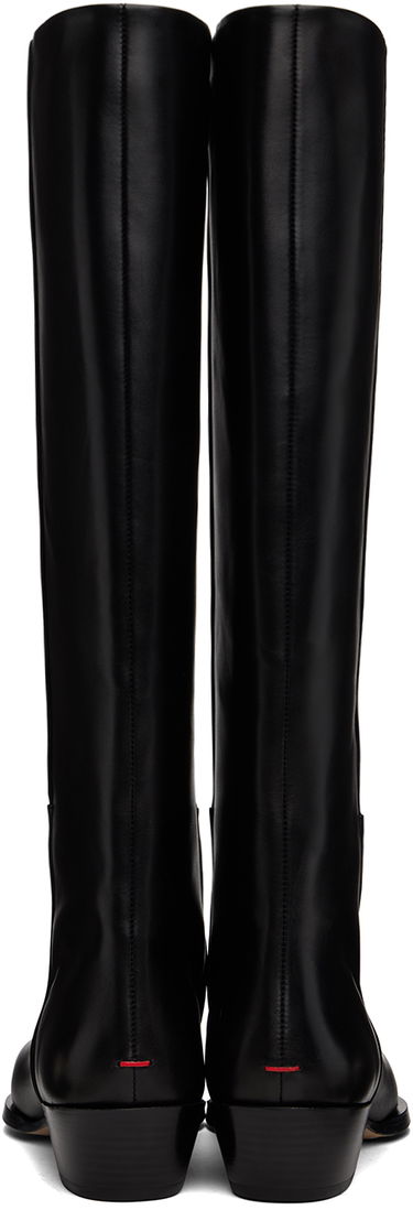 Oblečenie Aeyde Aeyde Arla Leather Cowboy Tall Boots Čierna | A11-KB-ARUP40CH116-FW24-800-001, 1