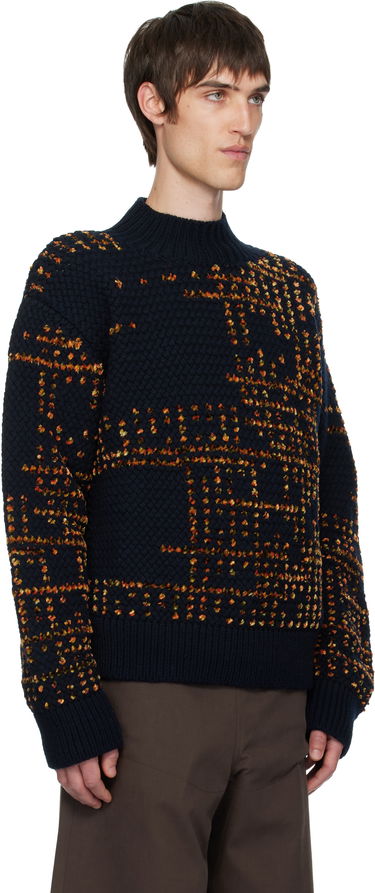 Sveter Dries Van Noten Dries Van Noten Jacquard Wool Turtleneck Rôznofarebný | 252-021222-2729, 1