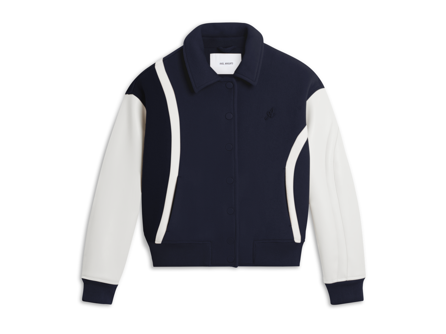 Bunda AXEL ARIGATO Bay Varsity Jacket Navy | A2116003, 1