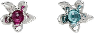Náušnice Chopova Lowena Chopova Lowena Claw Flower Stud Earrings Metalická | 6573, 0