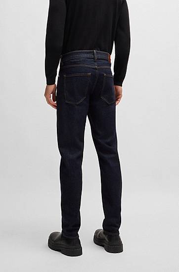 Džínsy BOSS Delaware Slim-Fit Stretch Jeans Modrá | 50520828, 1