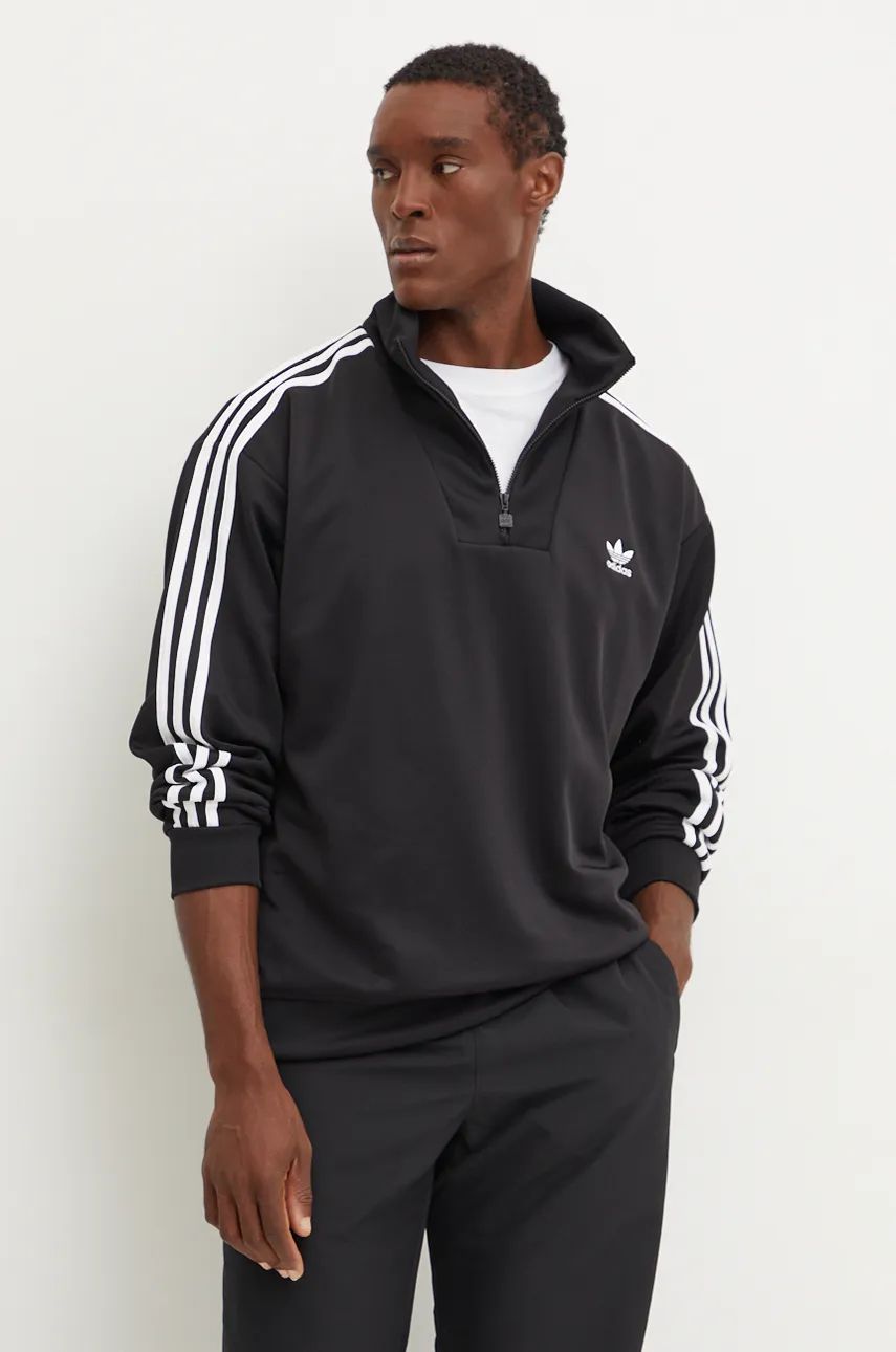 Mikina adidas Originals Sweatshirt Funnelneck Tracktop Čierna | IZ4803, 0