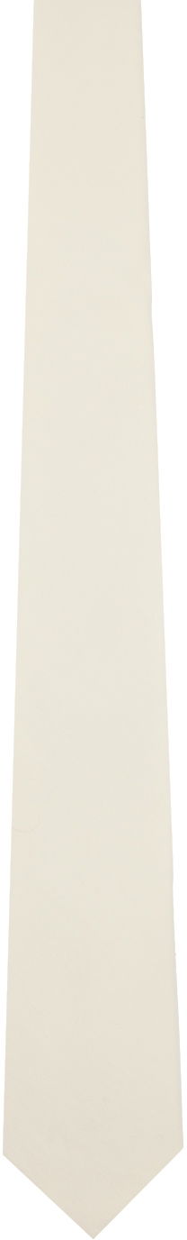 Šál AURALEE AURALEE Washed Twill Tie Béžová | A24AT04TN, 0