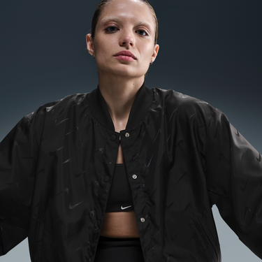 Bomber bunda Nike Nike Sportswear Destroyer Monogram Bomber Jacket Čierna | HJ1195-010, 3