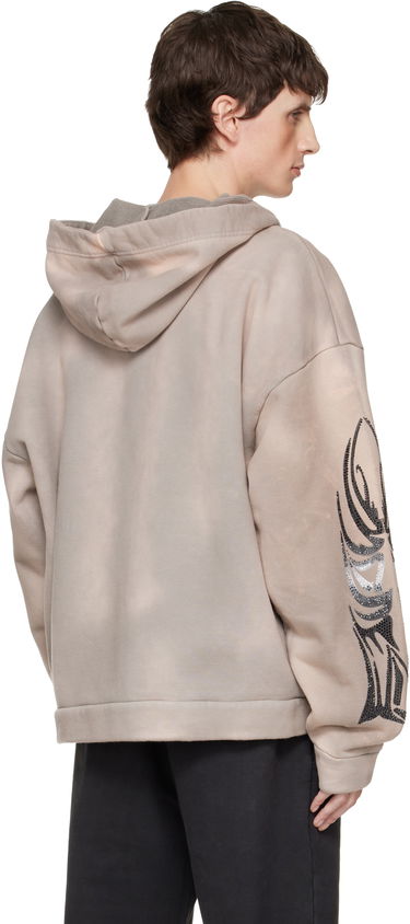 Mikina Who Decides War Who Decides War Winged Zip Up Hoodie Béžová | 1110650021FW25, 2