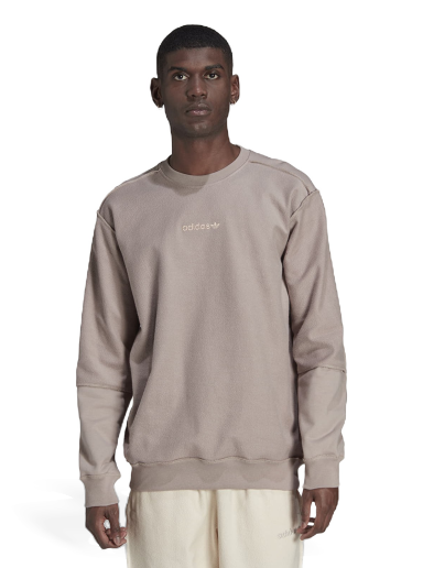 Mikina adidas Originals Loopback Crew Hnedá | HP0436