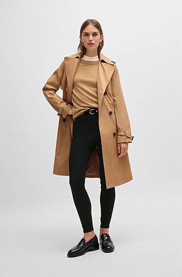 Džínsy BOSS Slim-Fit Power-Stretch Jeans Čierna | 50489812, 1