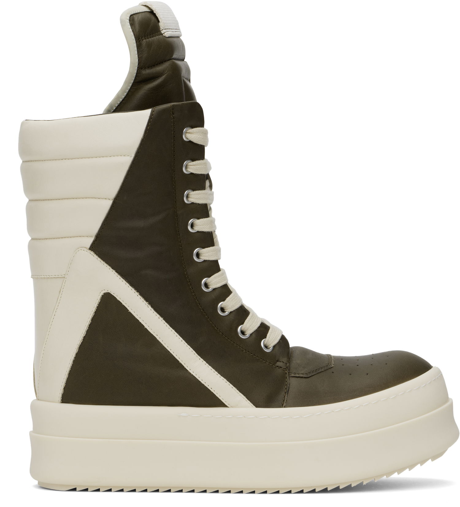 Tenisky a topánky Rick Owens Porterville Mega Geobasket Sneakers Zelené | RR02D6855 LOOLCO, 0