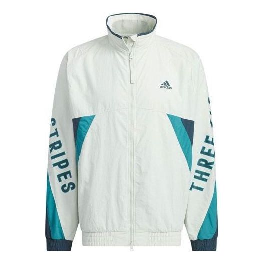 Vetrovka adidas Originals Word Woven Jacket Biela | IS5148