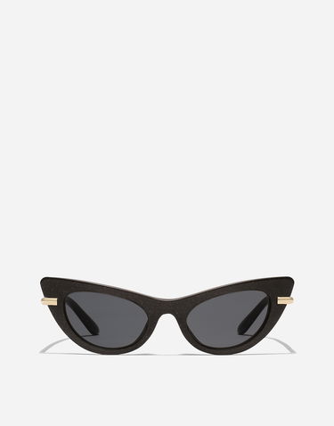 Slnečné okuliare Dolce & Gabbana Dolce & Gabbana Mini Me Glitter Cat-Eye Sunglasses Čierna | VG400QVP1879V000, 0