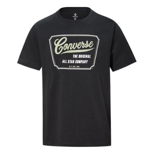 Tričko Converse Alphabet Print T-Shirt Čierna | 10018853-001