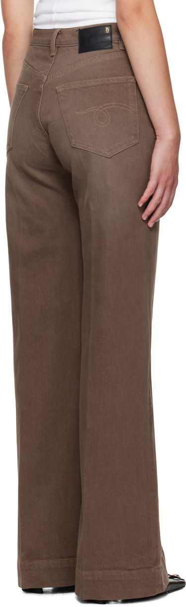 Džínsy R13 R13 Flared Jeans Hnedá | R13WD188-D331A, 2