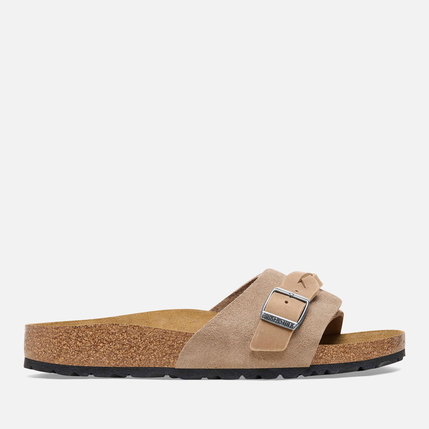 Tenisky a topánky Birkenstock Pula Suede Braided Slim Fit Single Strap Béžová | 1026730, 0