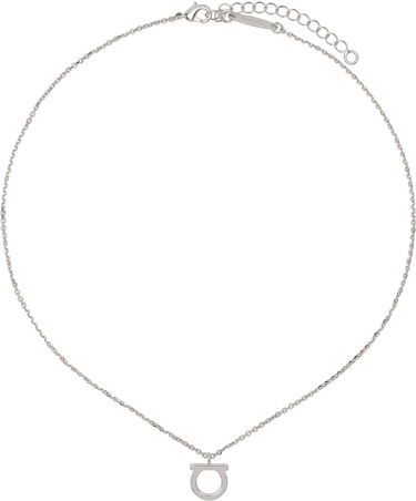 Náhrdelník FERRAGAMO Ferragamo Gancio Pendant Necklace Metalická | 696659, 0