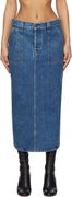 Genevieve Denim Midi Skirt