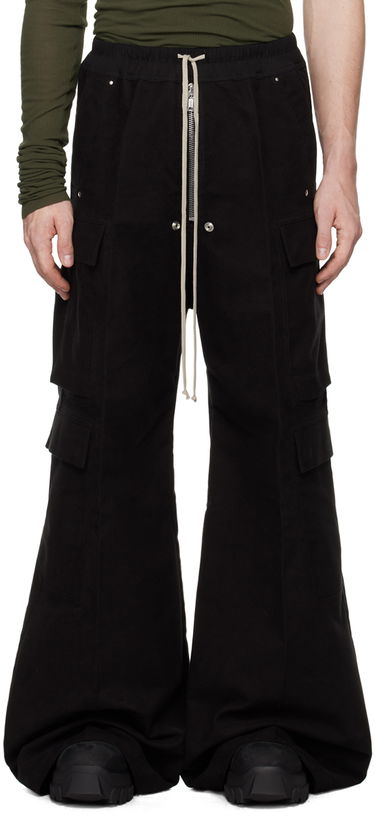 Cargo nohavice Rick Owens Rick Owens Porterville Cargobelas Cargo Pants Čierna | RU02D6339 TB, 0
