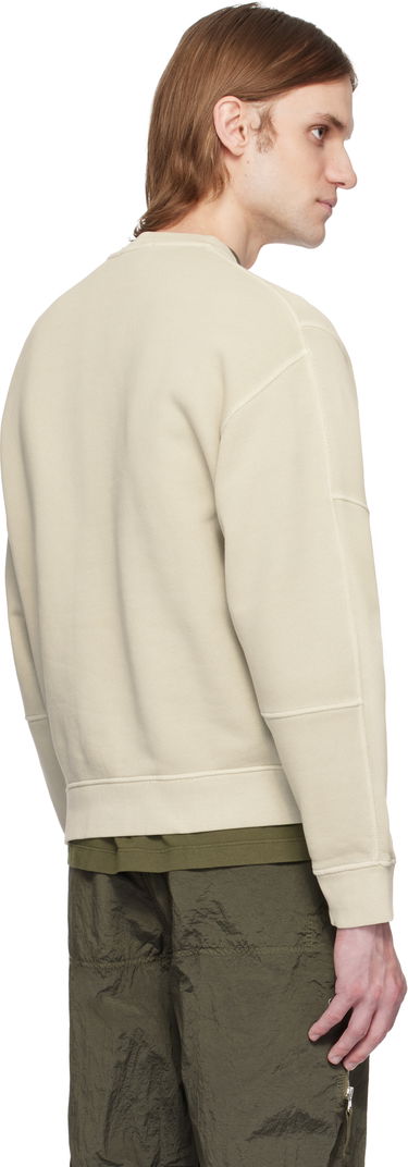 Sveter Stone Island Stone Island Diagonal Fleece Old Effect Sweatshirt Béžová | K1S15 6100032 S0045, 2