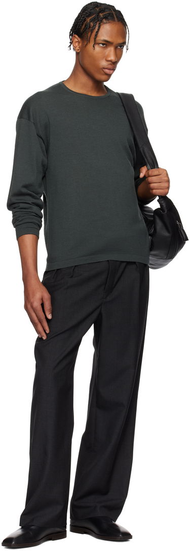 Sveter LEMAIRE Lemaire Crew Neck Sweater Zelené | TO1359 LK087, 4