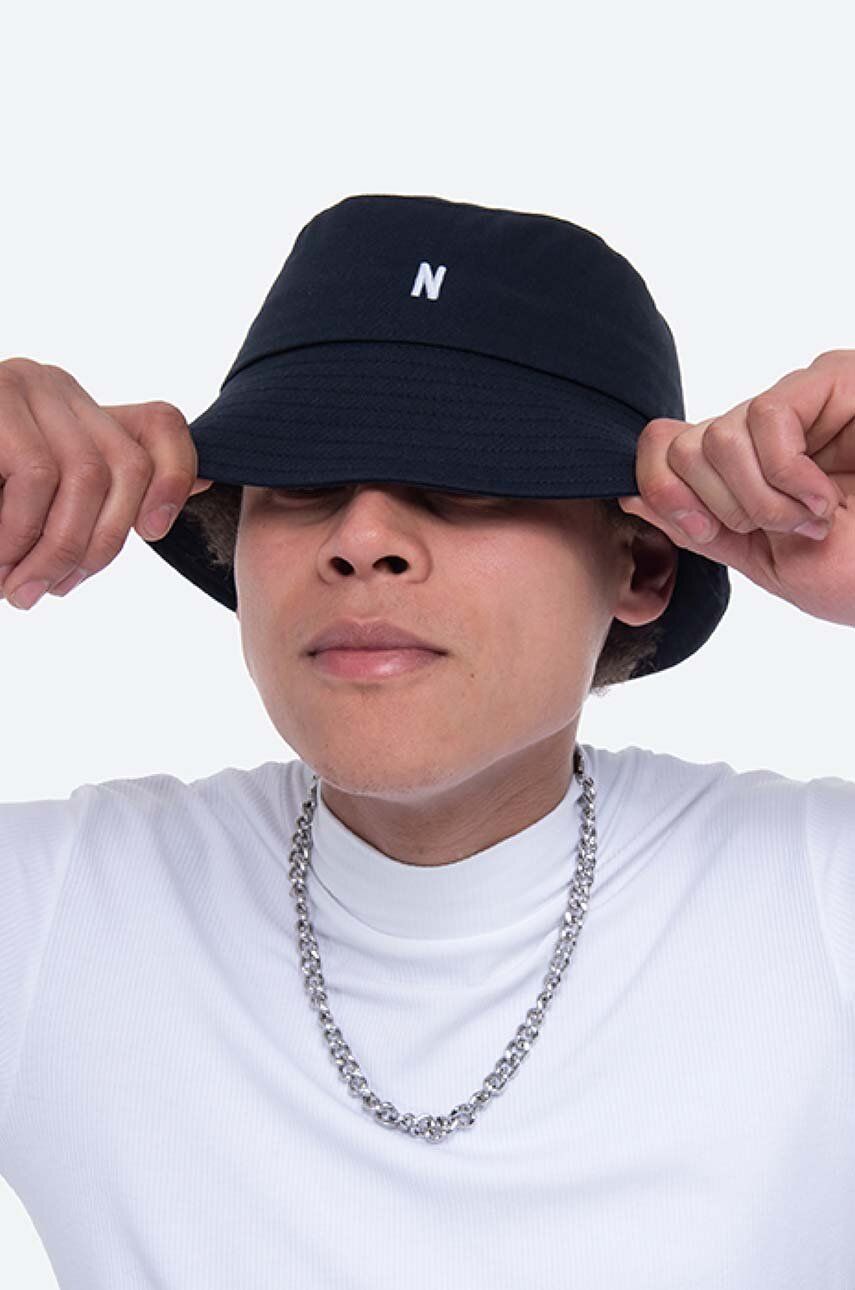 Klobúk NORSE PROJECTS Twill Bucket Navy | N80-0101-7004, 1