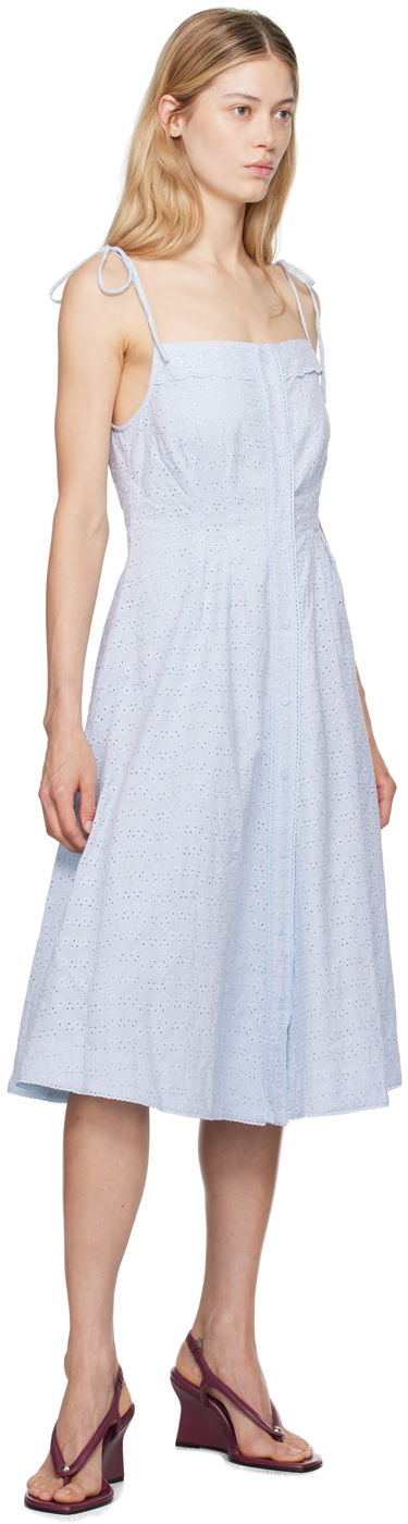 Šaty GUIZIO Guizio Acadia Midi Dress Modrá | P24403W098, 3