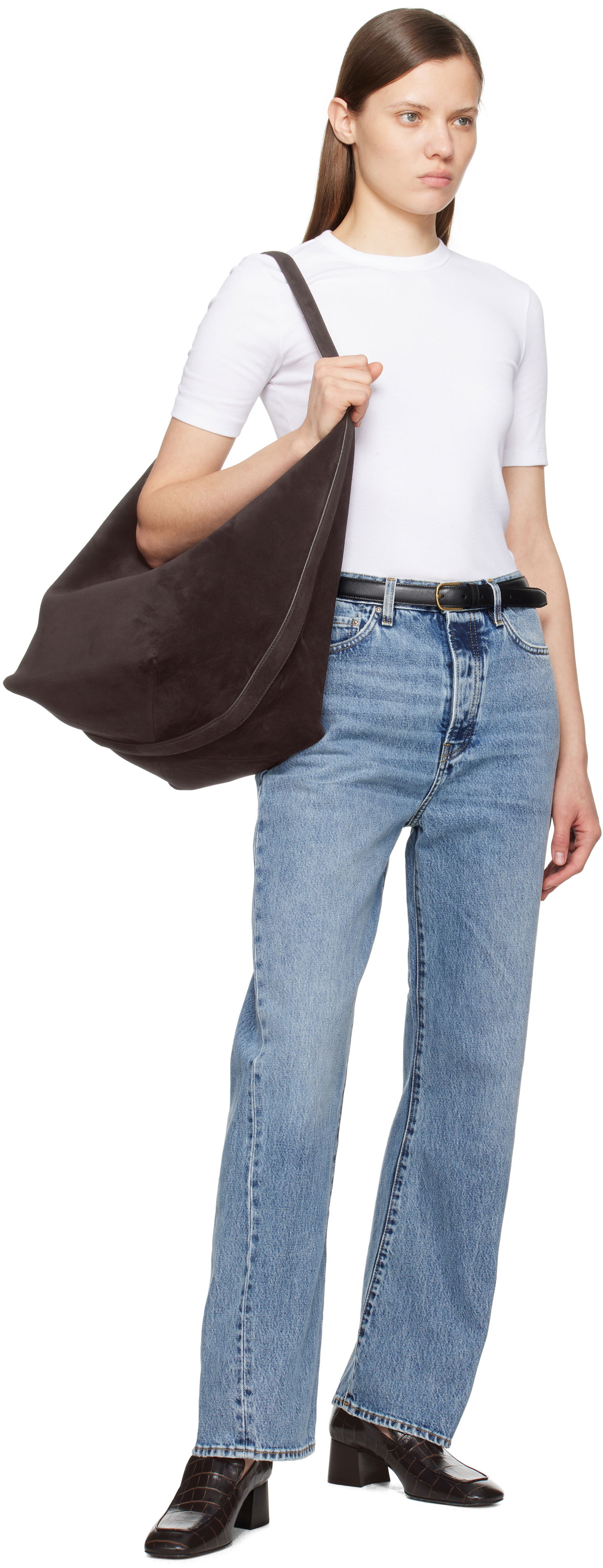 TOTEME Suede Tote Bag