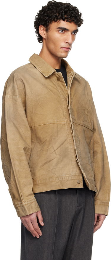 Bunda Fear of God Canvas Utility Jacket Béžová | FG25FW42-423CNV-290, 4