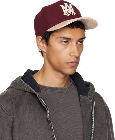 Šiltovka AMIRI AMIRI Two Tone Canvas Cap Vínová | AMHACP1068, 1
