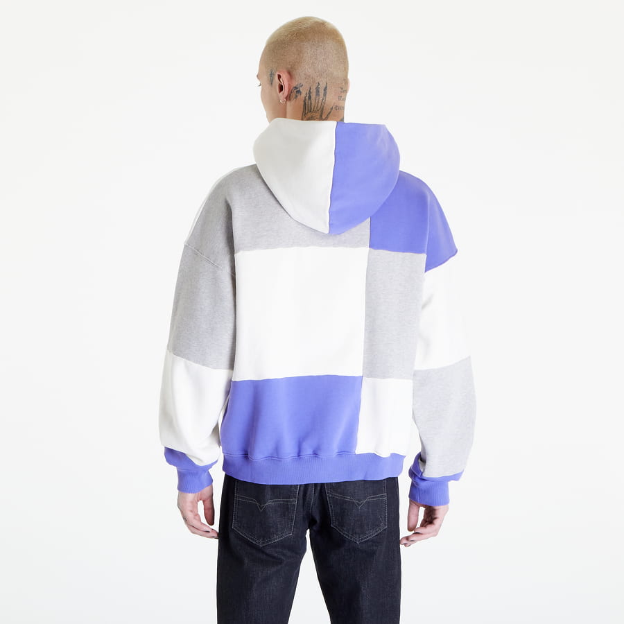 Mikina PREACH Oversized Patchwork H GOTS Fialová | 206243 7582, 1
