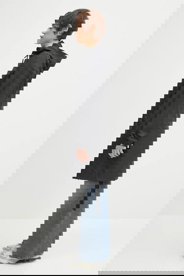 Pláštenka Rains Cargo Curve Jacket W3 Čierna | 12050.01, 1