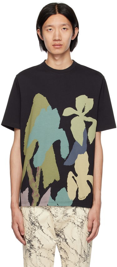 Tričko Paul Smith Paul Smith Floral Print T-Shirt Čierna | M1R-919T-LP3999, 0