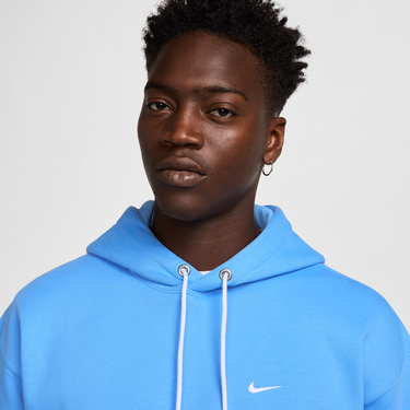 Mikina Nike Solo Swoosh Fleece Hoodie Modrá | DX1355-412, 2