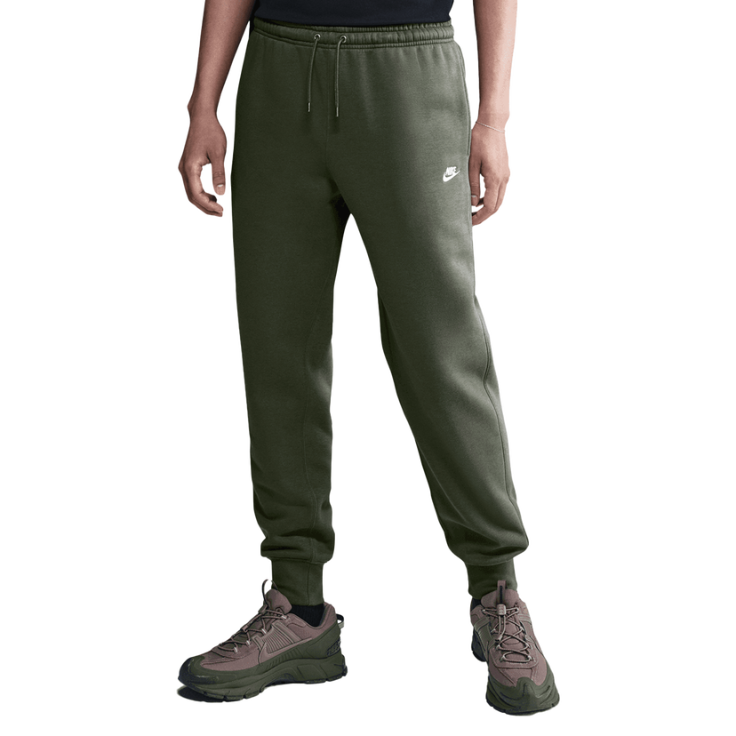 Tepláky Nike CLUB BB Fleece Drawstring Cuffed Joggers Zelené | FN3787-222