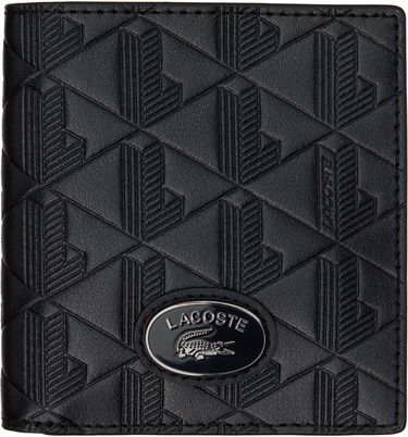 Peňaženka Lacoste Lacoste Nomogramme Compact Wallet Čierna | NH4575MR_000, 0