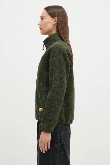 Bunda FJÄLLRÄVEN Vardag Pile Fleece W Zelené | F84789.662, 1