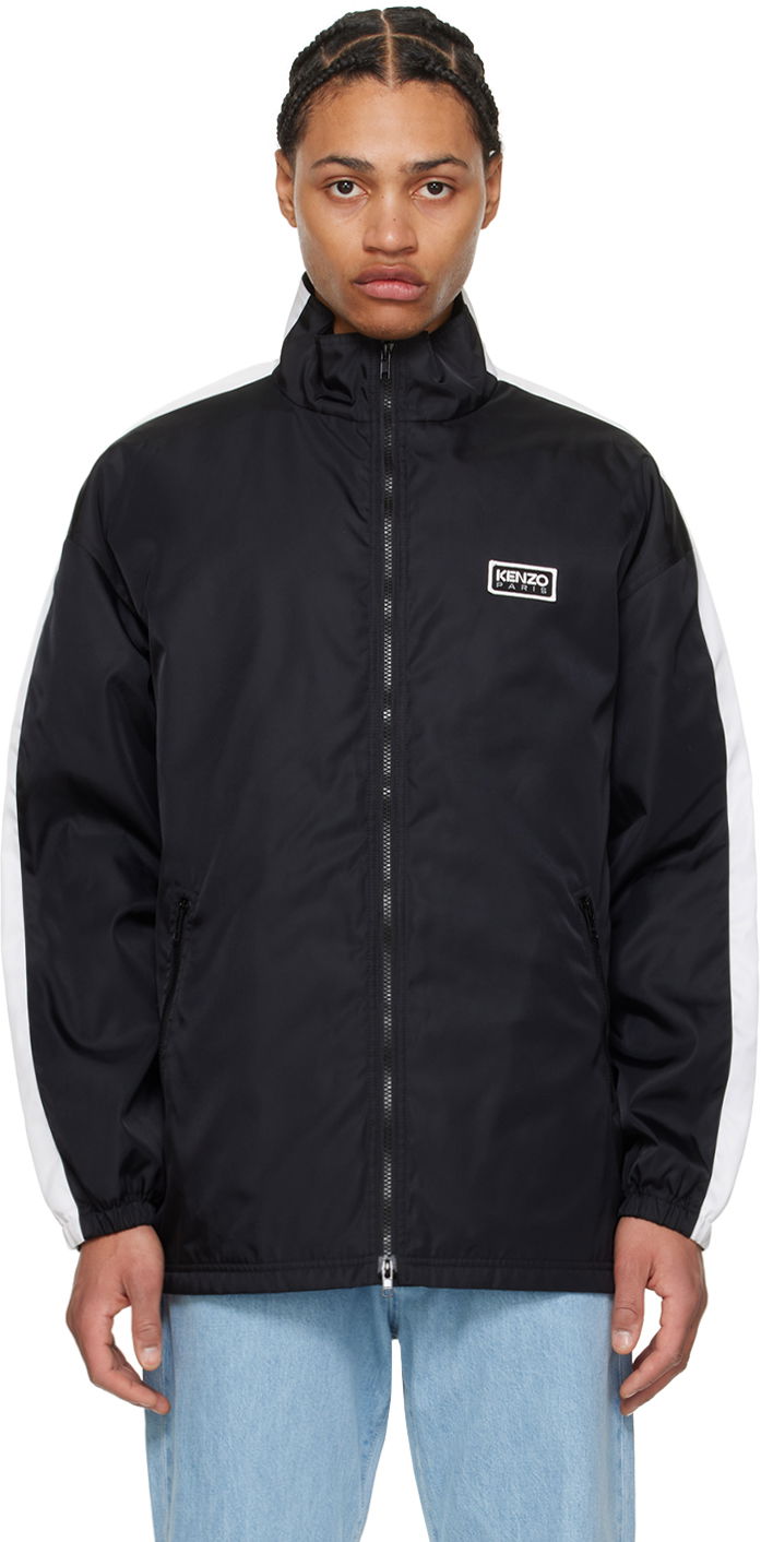 Bunda KENZO Black Paris Track Jacket Čierna | FE55BL1619OA, 0