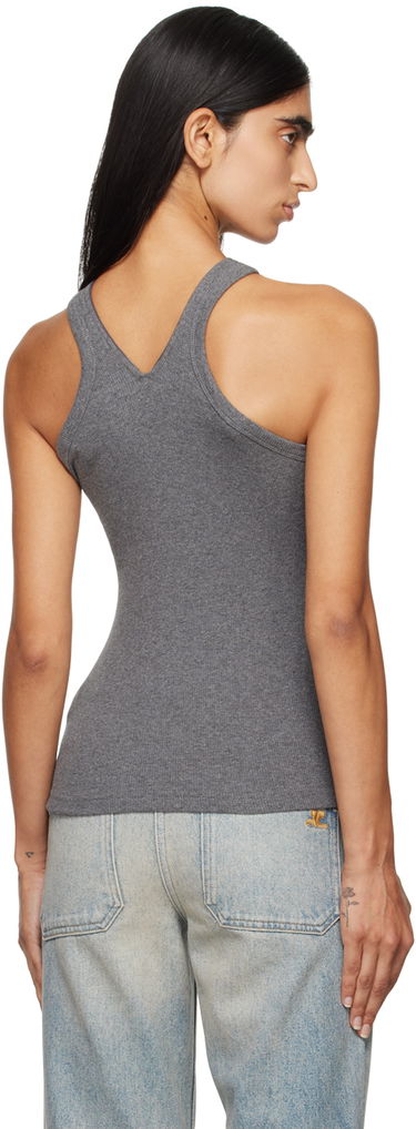 Tielko Courrèges Criss Cross 90s Style Tank Top Šedá | 324JDE079JS0165, 2