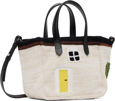Tote bag JW Anderson JW Anderson Mini Belt House Tote Bag Béžová | HB0714-YN0426, 2