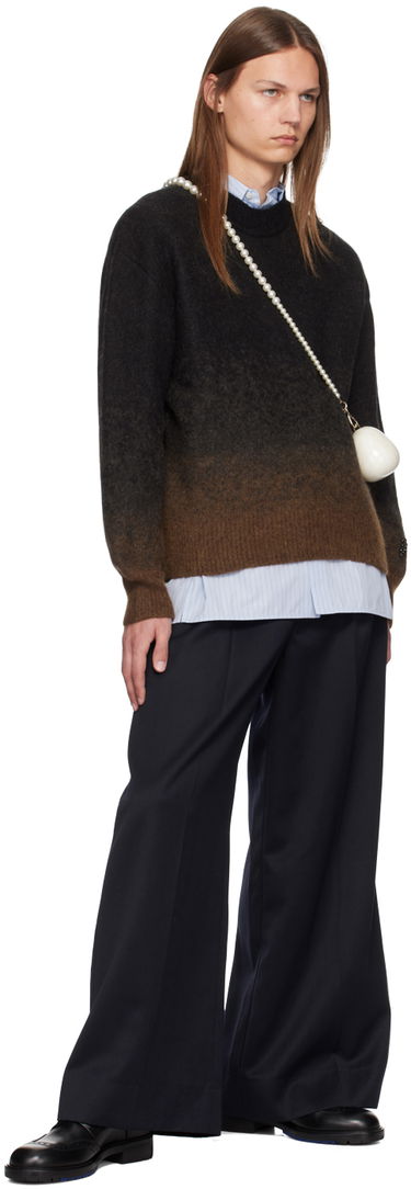 Sveter Simone Rocha Simone Rocha Relaxed Gradient Sweater Hnedá | MIMK4MB 0657, 3