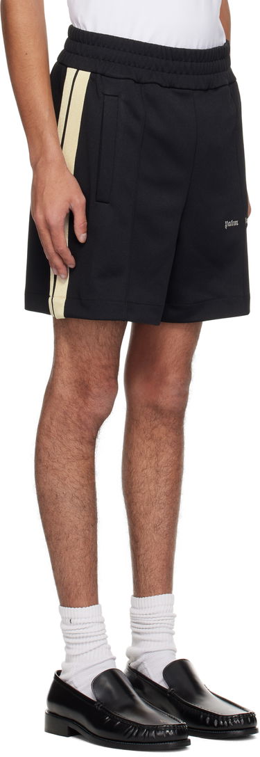 Šortky Palm Angels Palm Angels Embroidered Logo Track Shorts Čierna | PMCL004C99FAB0021003, 1