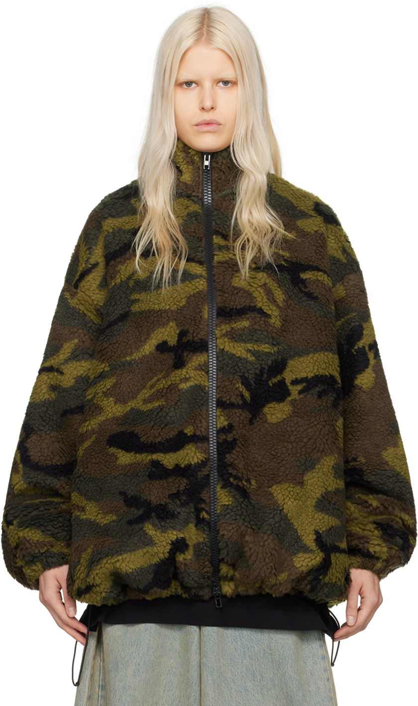 Bunda VETEMENTS Camouflage Jacket Zelené | UE64JA370N, 0