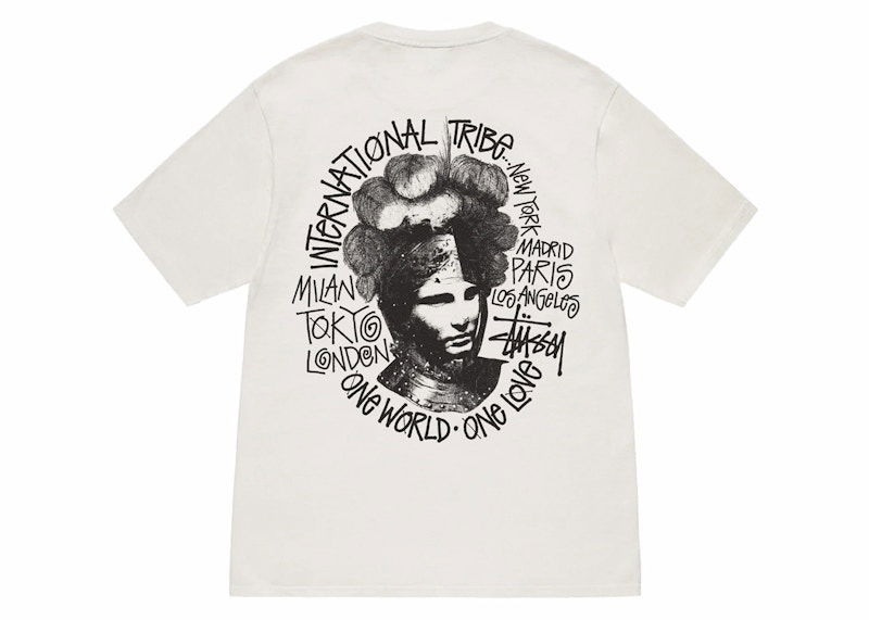 Tričko Stüssy Camelot Pigment Dyed Graphic T-Shirt Biela | 1905005-1001