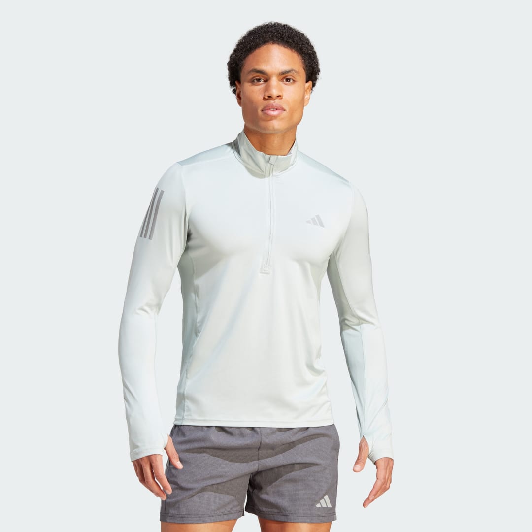 Own the Run Quarter-Zip Long Sleeve Shirt