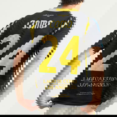 Košeľa Rhude Rhude x Adidas COMO 1907 Football Shirt Čierna | RHPF25TT01016-0015-BLK, 3