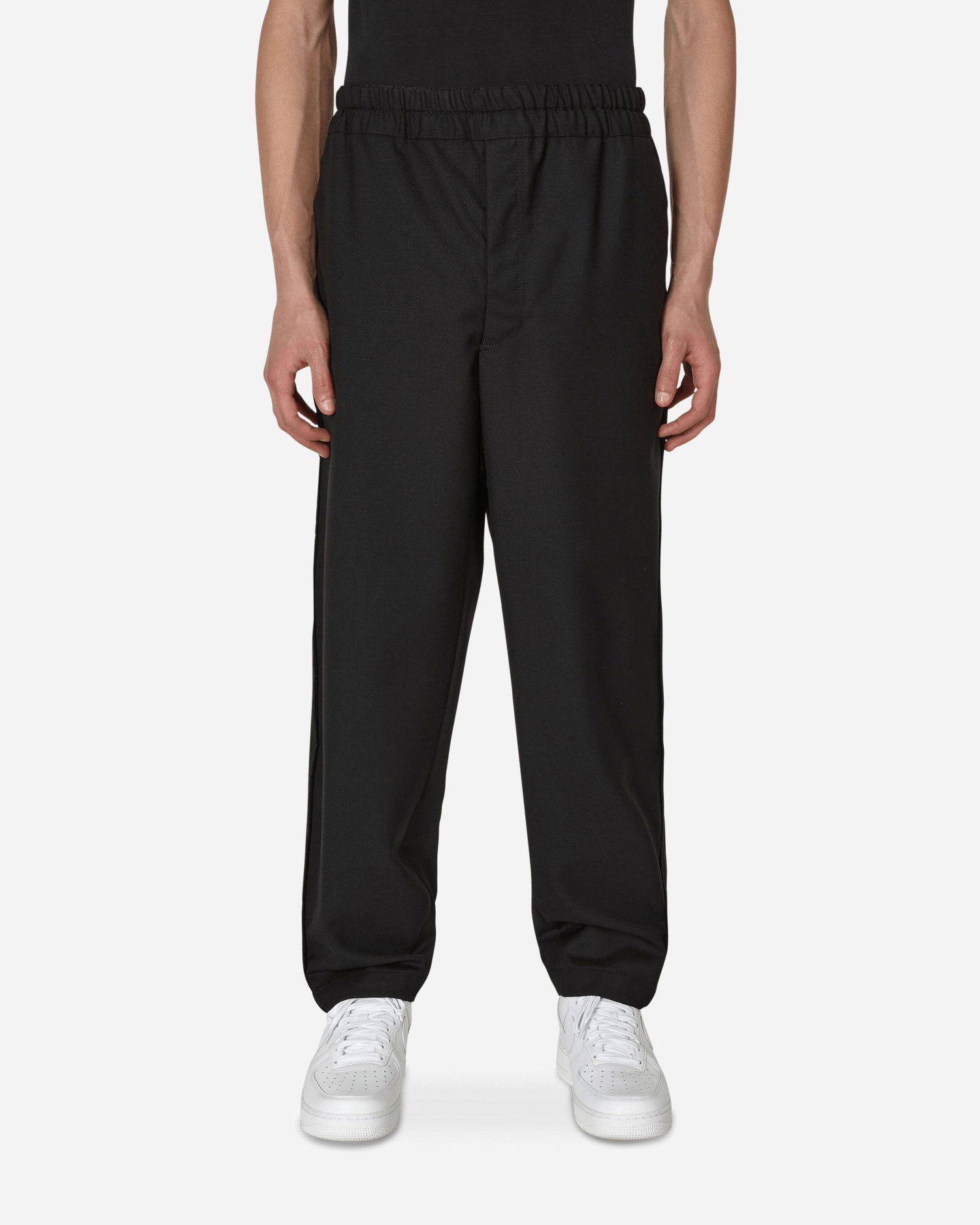 Nohavice Comme des Garçons Wool Gabardine Trousers Čierna | FJ-P008-W22 1, 0