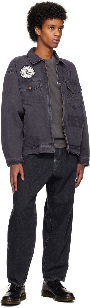 Bunda Neighborhood Neighborhood Duck Work Jacket Šedá | 242UTNH-JKM02, 3