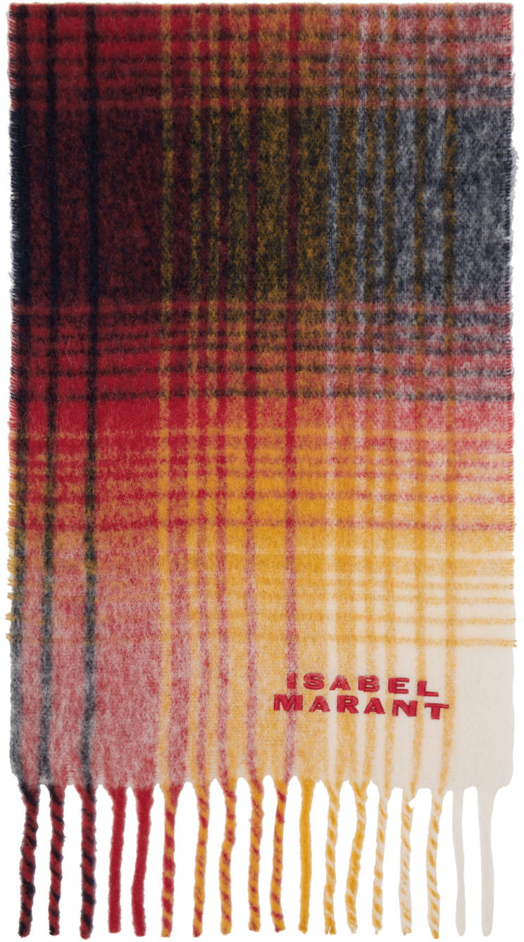 Oblečenie ISABEL MARANT Multicolor Firny Scarf Rôznofarebný | EC002XFB-B3C06A, 0