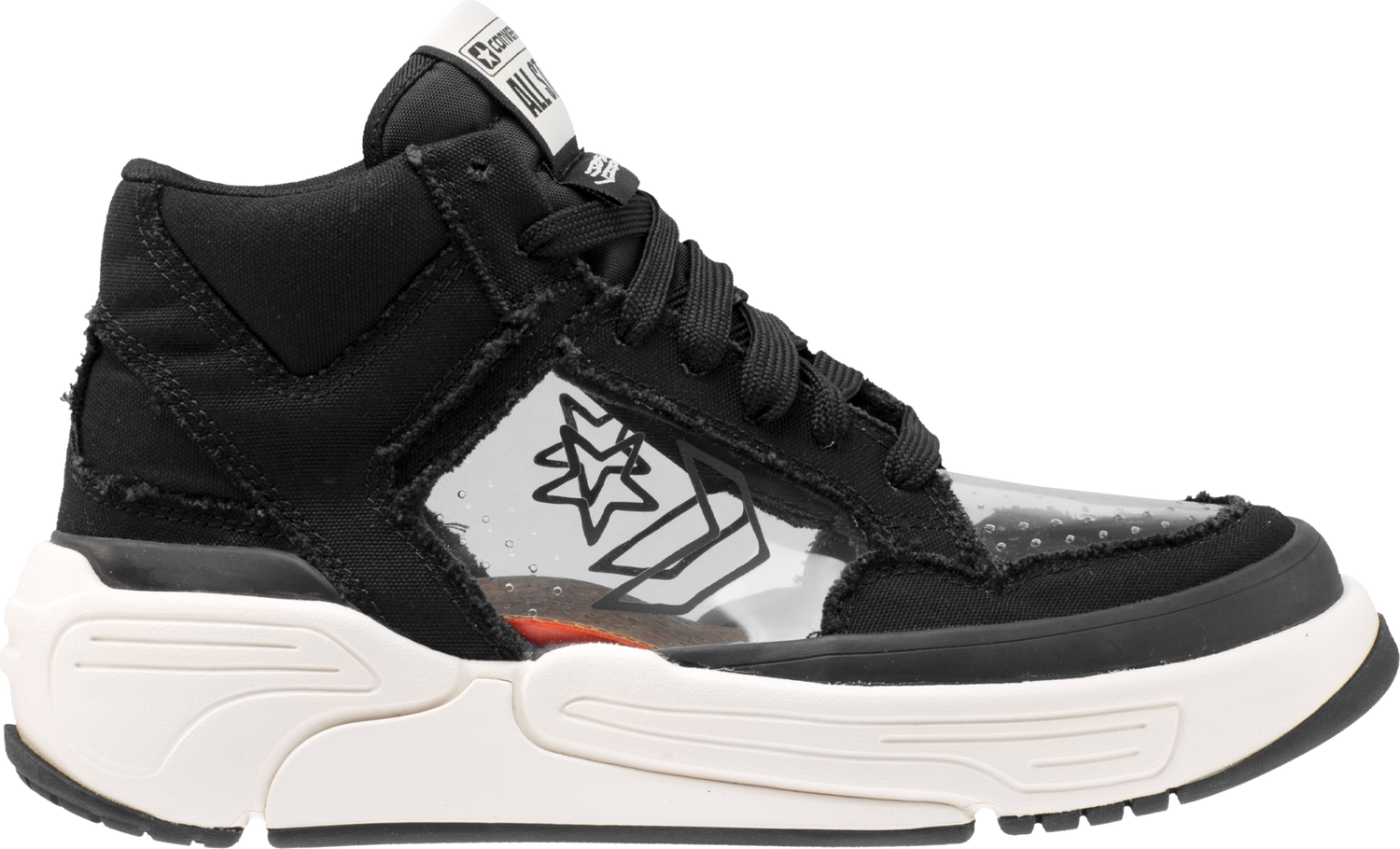 Tenisky a topánky Converse X Josh Vides Weapon CX HI Čierna | a00715c-001, 0